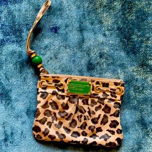 Marc by Marc Jacobs Leopard print wristlet